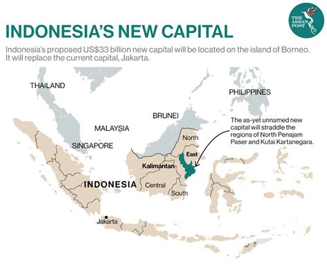 indonesia new capital location.